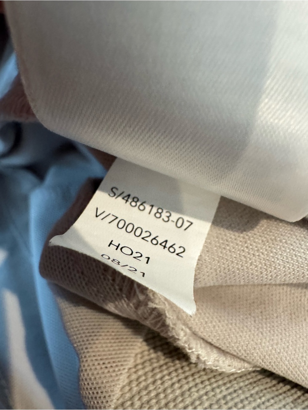 Athleta Headlands Hybrid Trek Joggers in a light beige/abalone color. - Picture 2 of 11